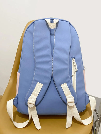 MOCHILA TRENDY ESTILO COREANO /TELA OXFORD